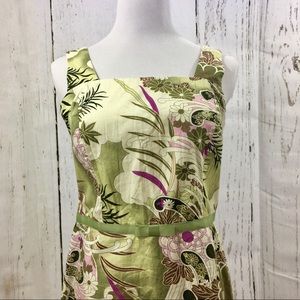 Rabbit Rabbit Rabbit Tropical Floral Print Dress